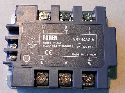 Classic three-phase solid state relay