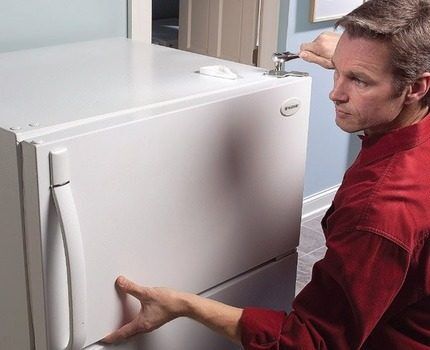 Refrigerator repair by owner