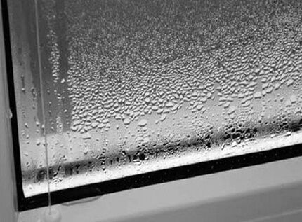 Condensation inside the refrigerator compartment