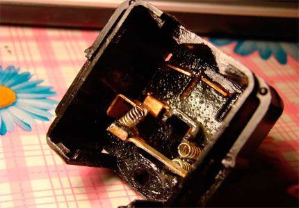 Burnt out relay