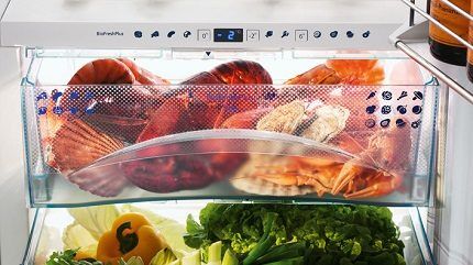 Climate zones in the Side-by-Side refrigerator 