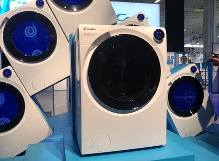 Front loading washing machines