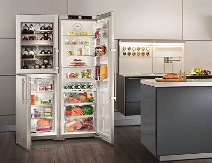 Control of Liebherr refrigerators