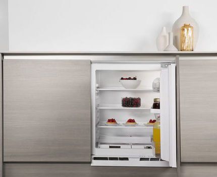 Built-in Whirlpool refrigerator