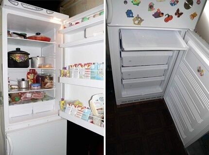 Two-chamber refrigerator Saratov 