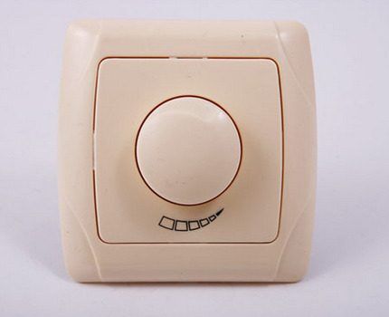 Wireless switch with dimmer