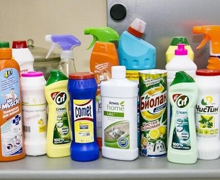 Household chemicals for odor control