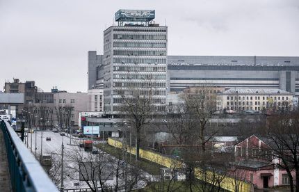 Industrial zone of the ZIL plant