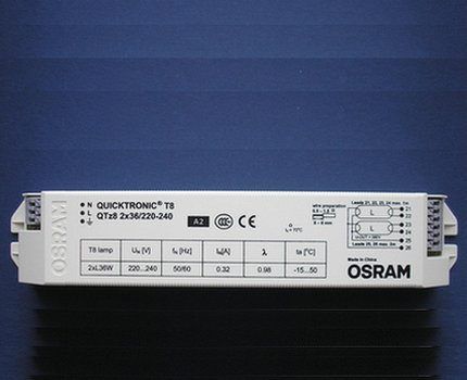 Osram elektronisch voorschakelapparaat