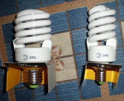 Energy saving lamps Era