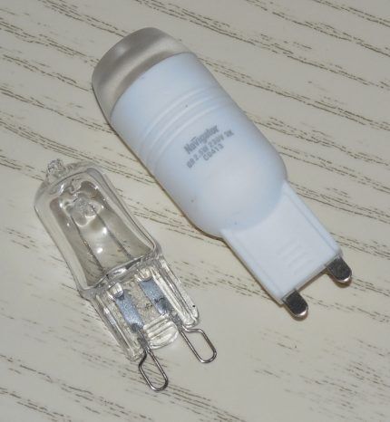 Lampe capsule