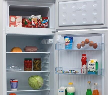Internal arrangement of Don refrigerators
