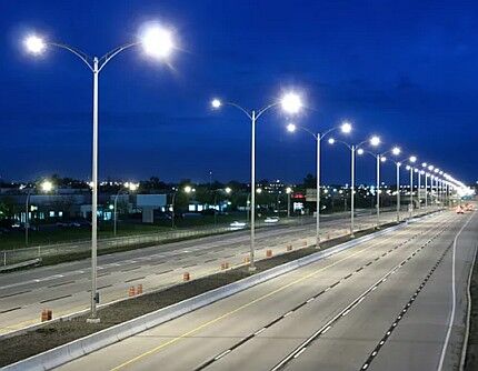 LED street lighting