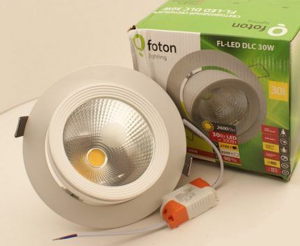 LED ceiling lights from Foton Lighting