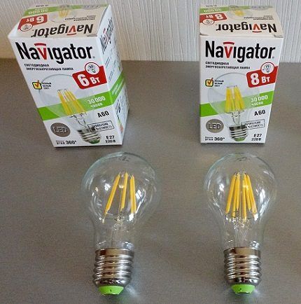 Ampoules LED E27 Navigateur