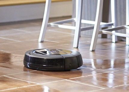 Washing robot vacuum cleaner