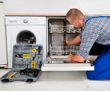 Pagkonekta ng dishwasher