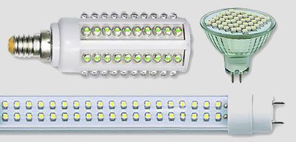 Various LED lamps