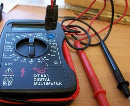 Multimeter for measurement