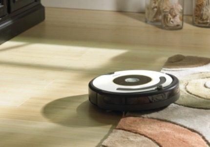 Trajectory of movement of robotic vacuum cleaners
