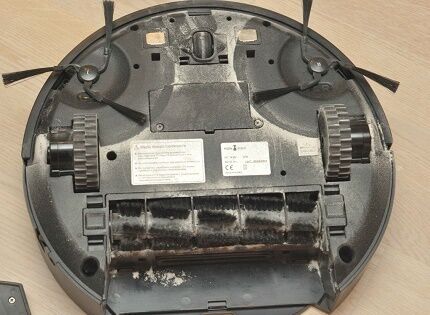 Working part of a robotic vacuum cleaner