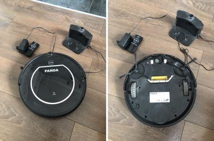 Design feature of Panda vacuum cleaners 