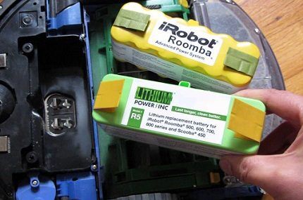 Batterie pour iRobot Roomba 616