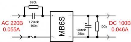 Jazzway 7,5w GU10 lampdrivercircuit