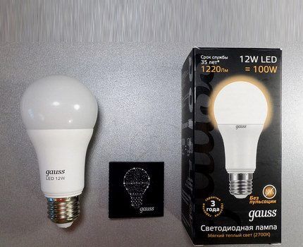 LED lamps Gauss E27
