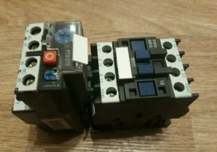 Contactor and thermal relay