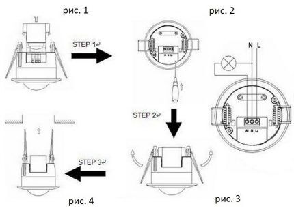 Sensor installation 