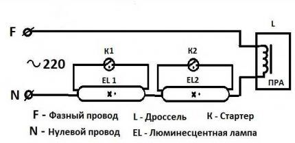 Повезивање две сијалице 