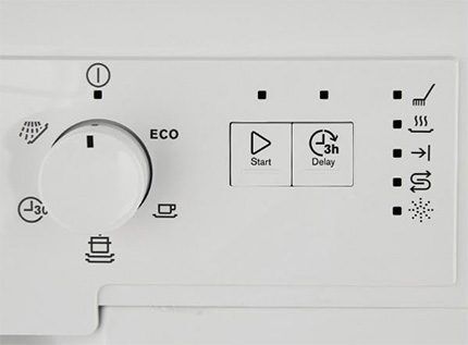 Electrolux ESF9423LMW kontrolpanel