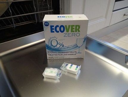 Eco-tablets for washing dishes