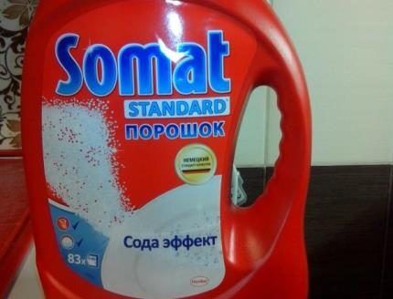 Packaging of Somat products