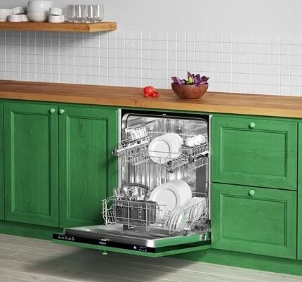 Design of the built-in dishwasher Flavia