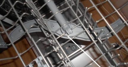 Electrolux dishwasher rocker