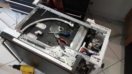 Electrolux dishwasher repair
