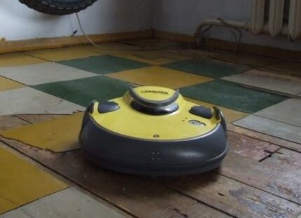 Prohibition for the operation of robotic vacuum cleaners of the Karcher brand