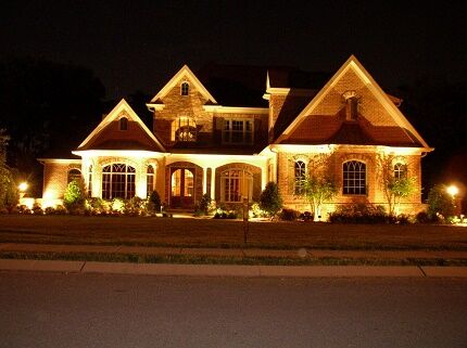 Night LED lighting at home