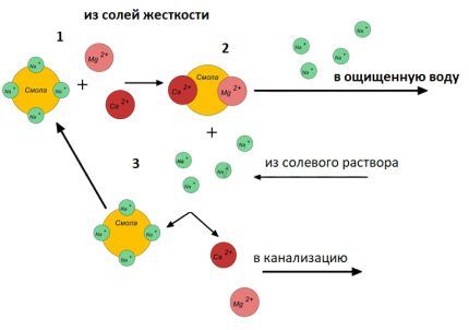 Technologie d'échange d'ions dans l'eau