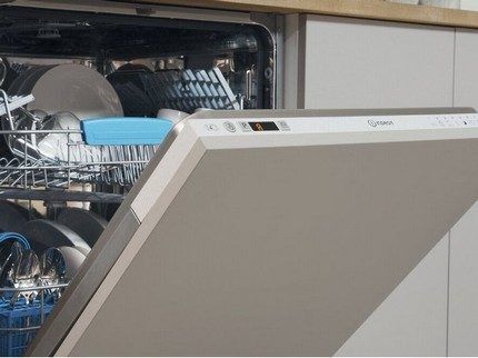 Indesit oppvaskmaskin design