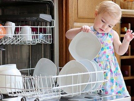 Degree of cleanliness of washed dishes