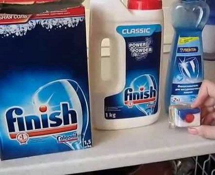Dishwasher detergents