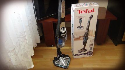 Akülü elektrikli süpürge Tefal