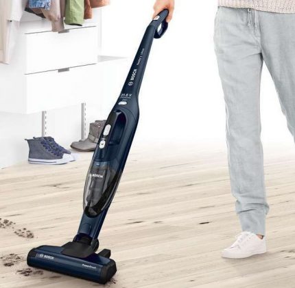 Conception de l'aspirateur sans fil Bosch