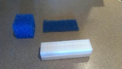 Filters for washing vacuum cleaner