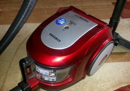Samsung vacuum cleaner design