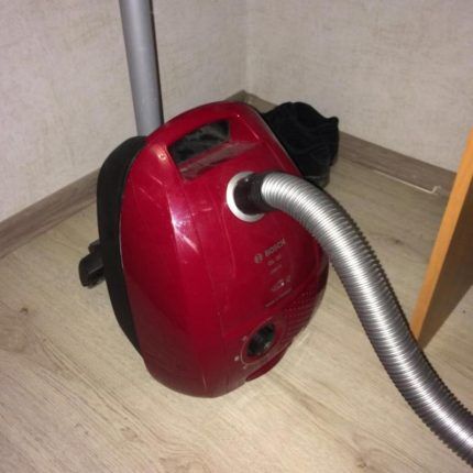 Appearance of the vacuum cleaner