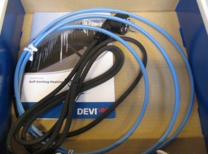 Devi-Pipeguard cable